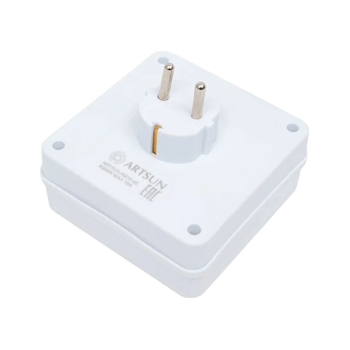 Сетевой разветвитель ARTSUN AM 16-4Е -250V MAX 16A Сетевой разветвитель ARTSUN AM 16-4Е -250V MAX 16A