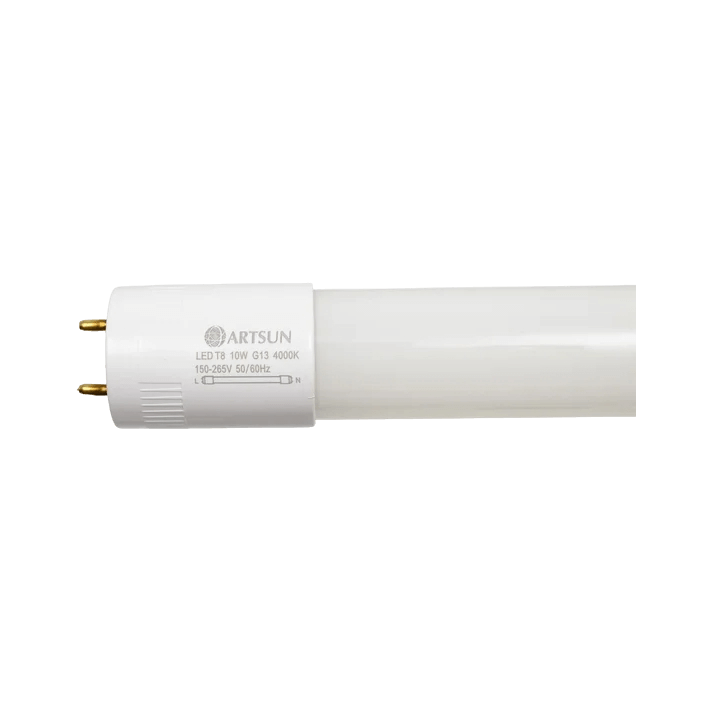 Лампа светодиодная ARTSUN LED T8 10W G13 4000К